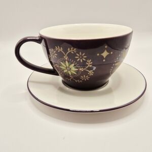 Starbucks Holiday 2006 Cup And  Saucer Set Pre-owned